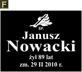 Tablice natrumienne Katolickie - wzór F2
