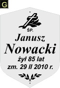 Tablice natrumienne Katolickie - wzór G