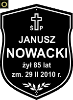 Tablice natrumienne Katolickie - wzór O