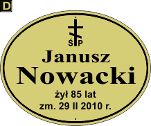Tablice natrumienne Prawosławne - wzór D