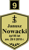 Tabliczki urnowe Prawosławne - wzór A9