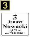 Tabliczki urnowe Prawosławne - wzór B3