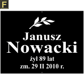 Tablice natrumienne Świeckie - wzór F2