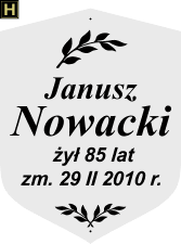 Tablice natrumienne Świeckie - wzór H
