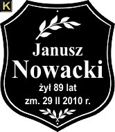 Tablice natrumienne Świeckie - wzór K