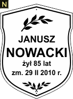 Tablice natrumienne Świeckie - wzór N